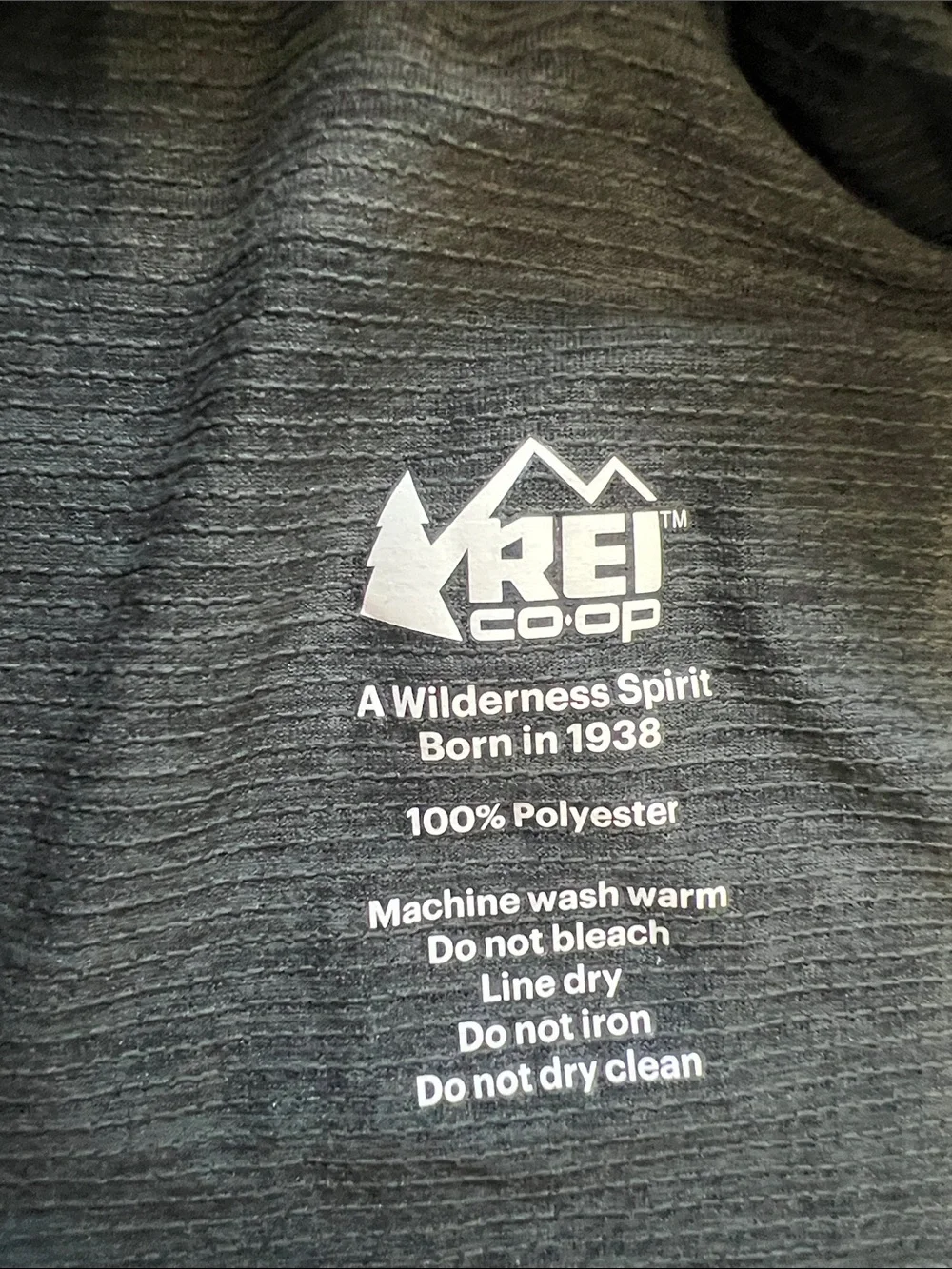 REI Dark Grey Shirt, size XL